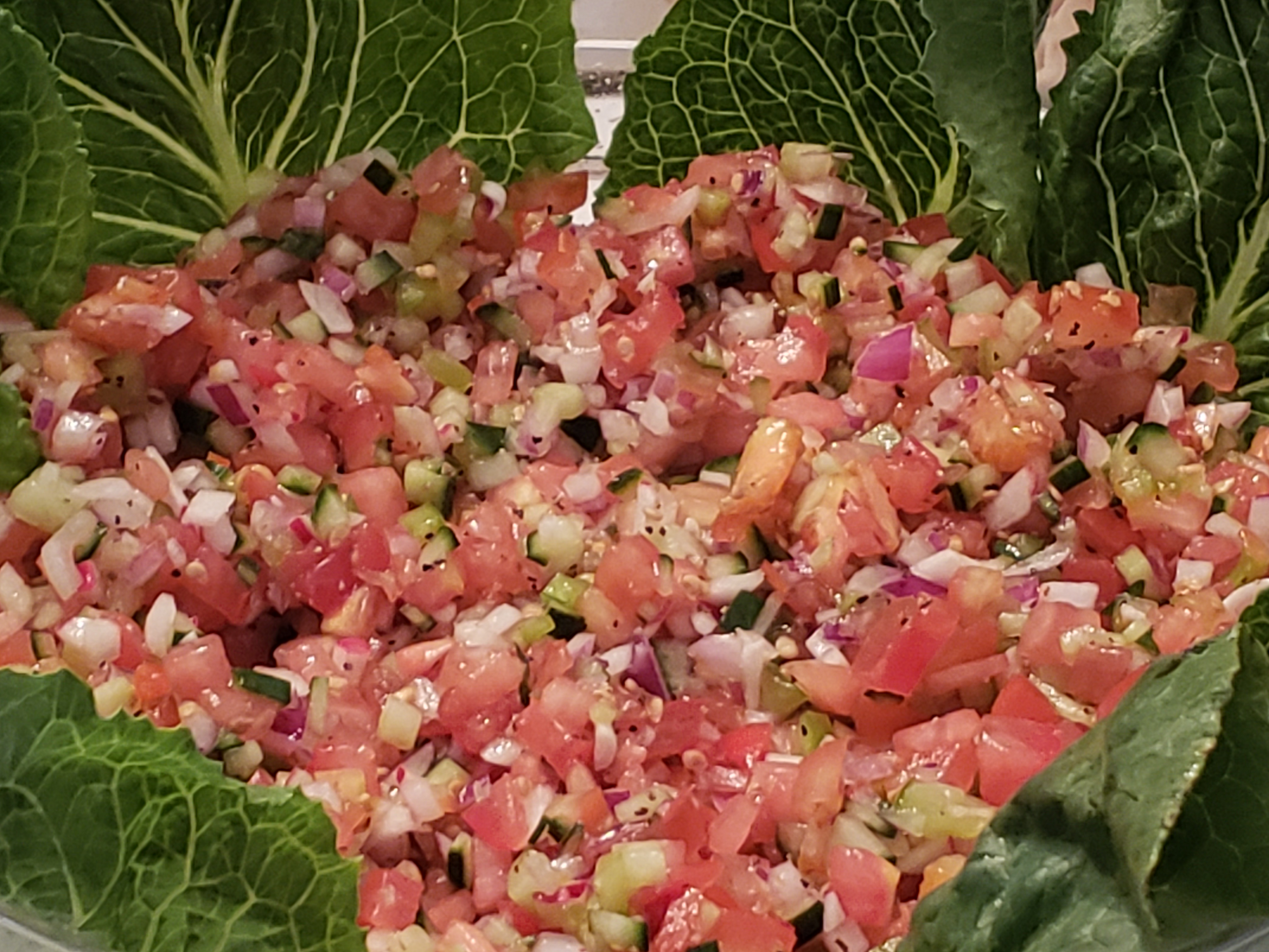 Mediterranean Salsa Salad (Saltit Siti)