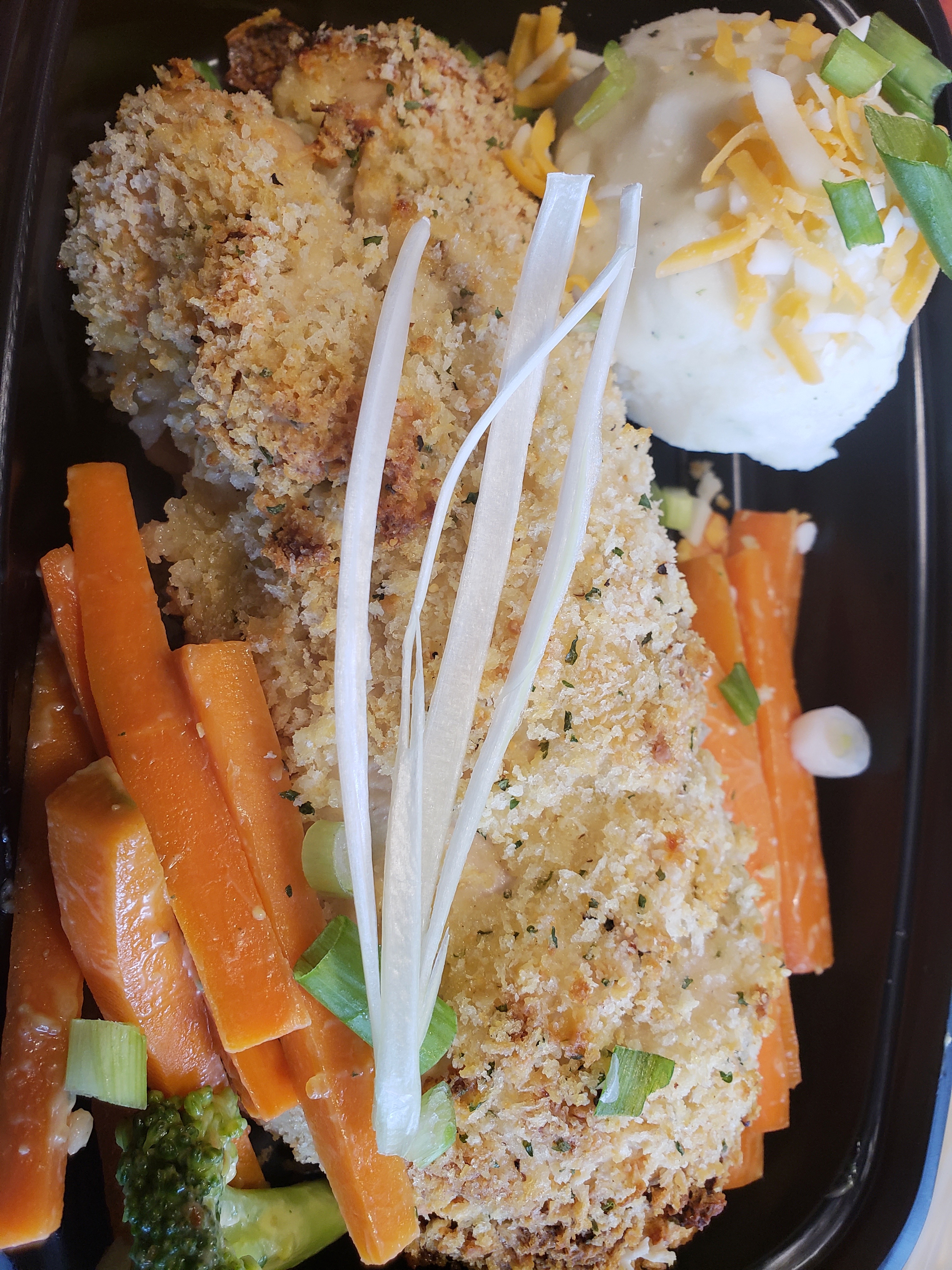 130 Crusted Chicken and Sides