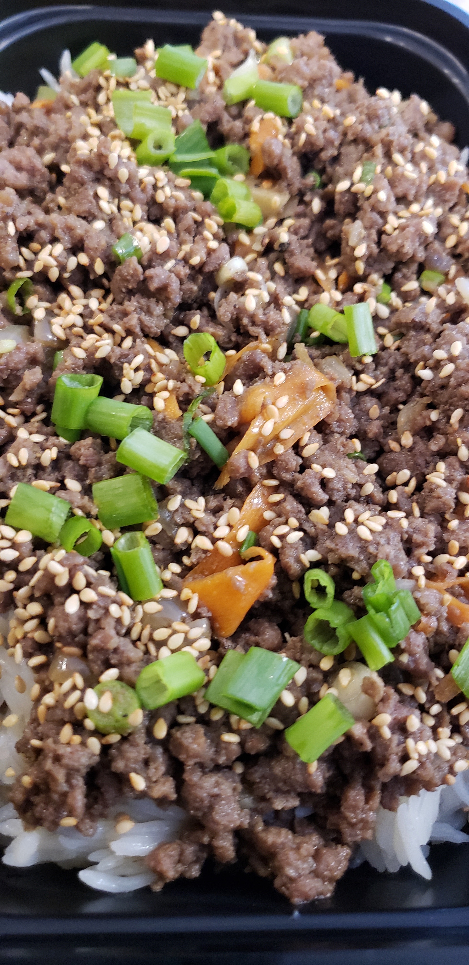 Sesame Stir Fry Beef and Rice (Asian style)