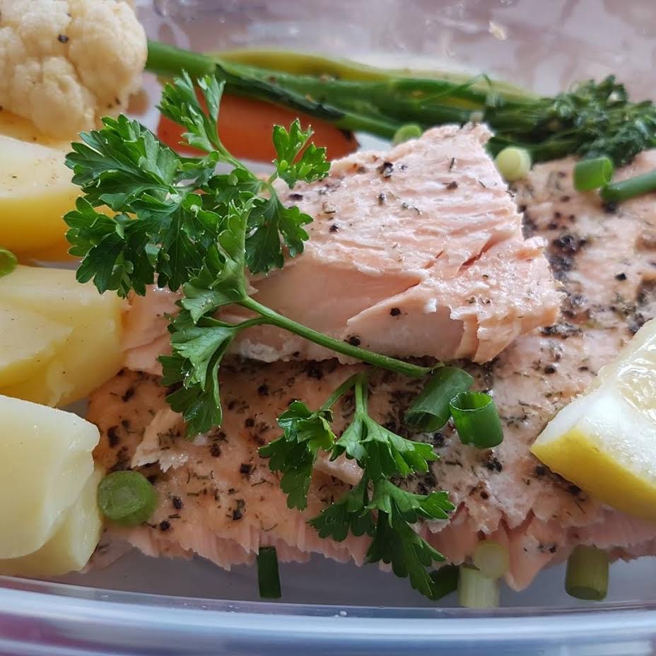 Salmon and Sides