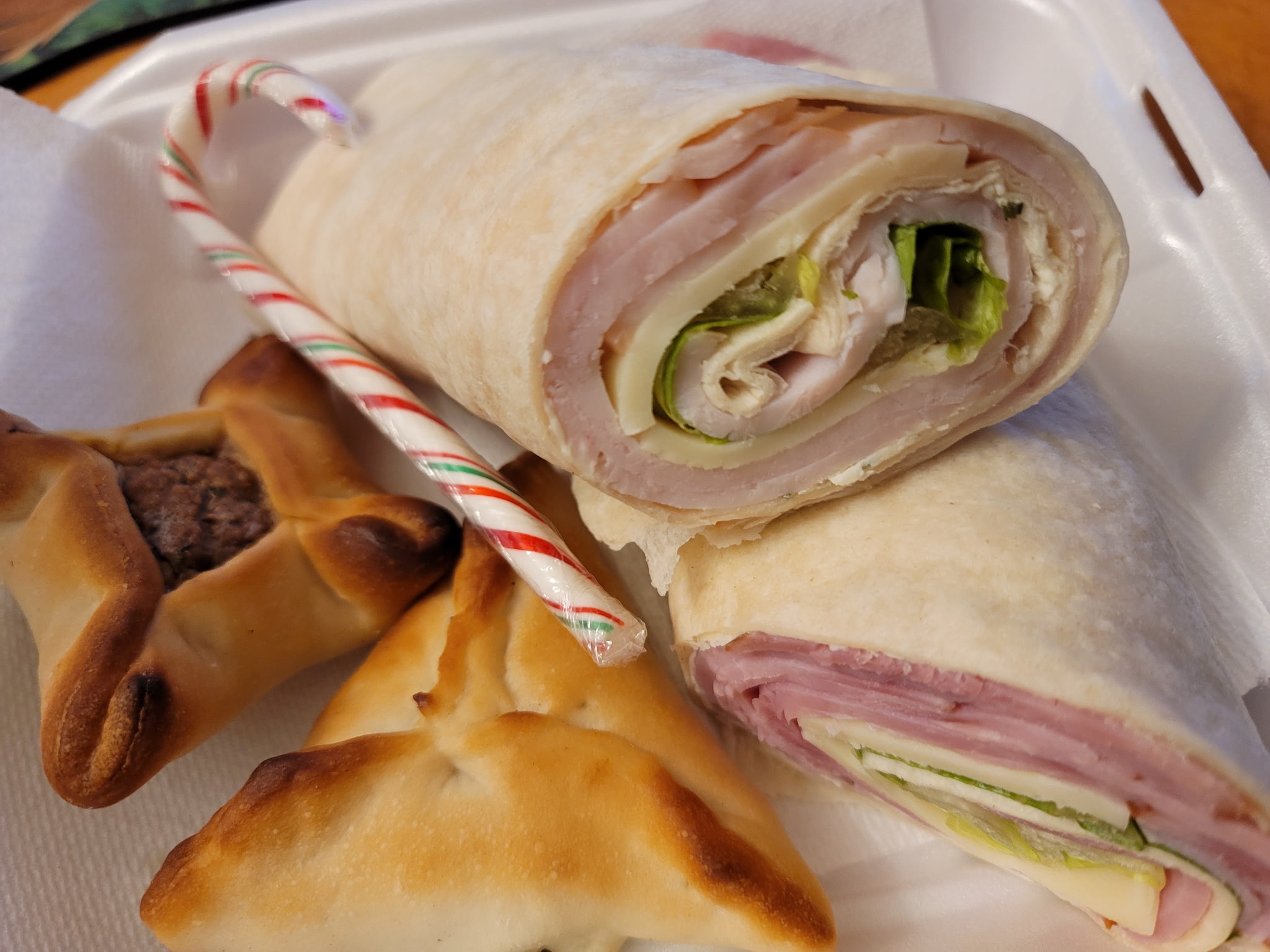 16 Turkey Wrap and Sides