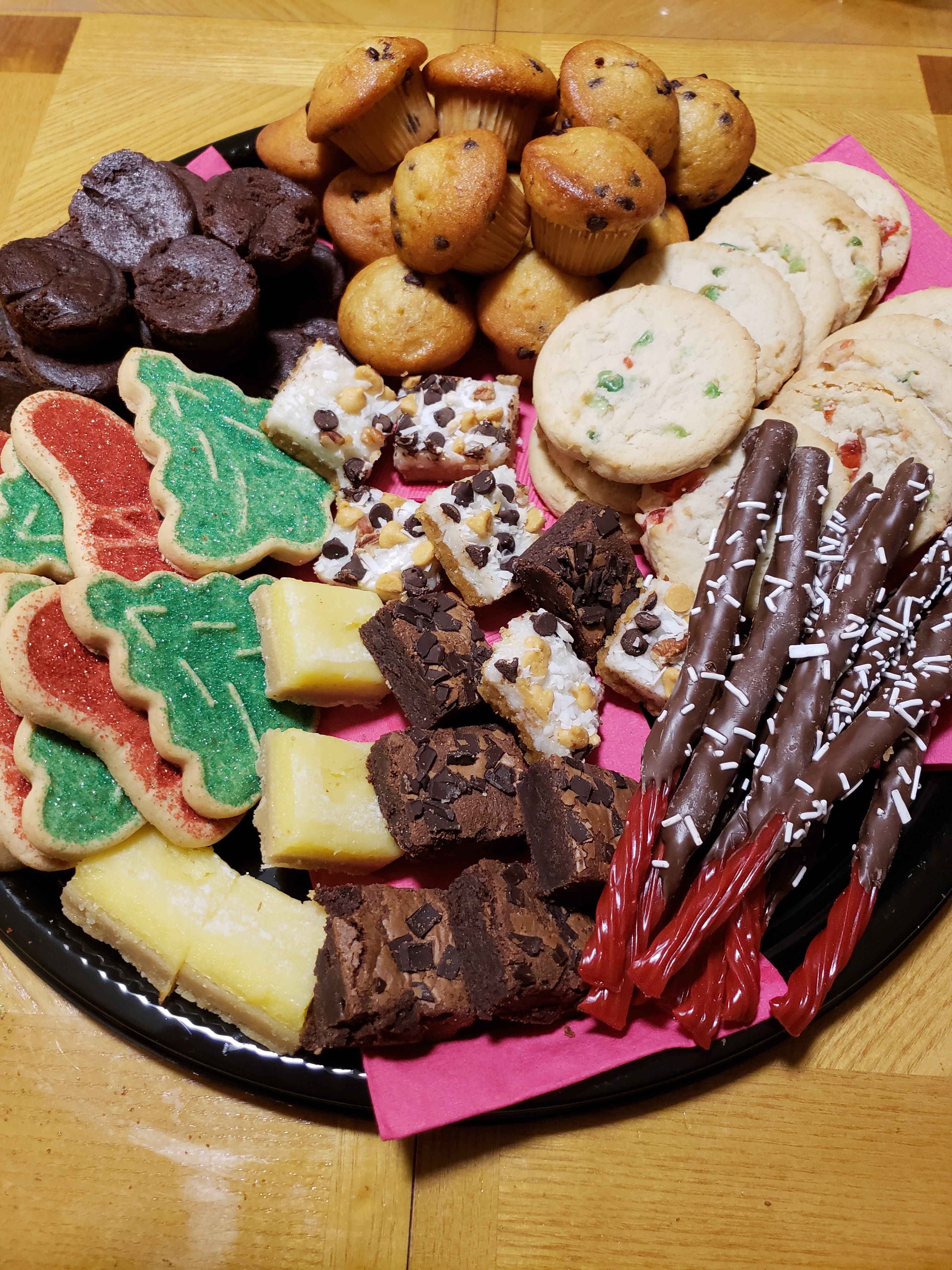 220 Christmas Platter