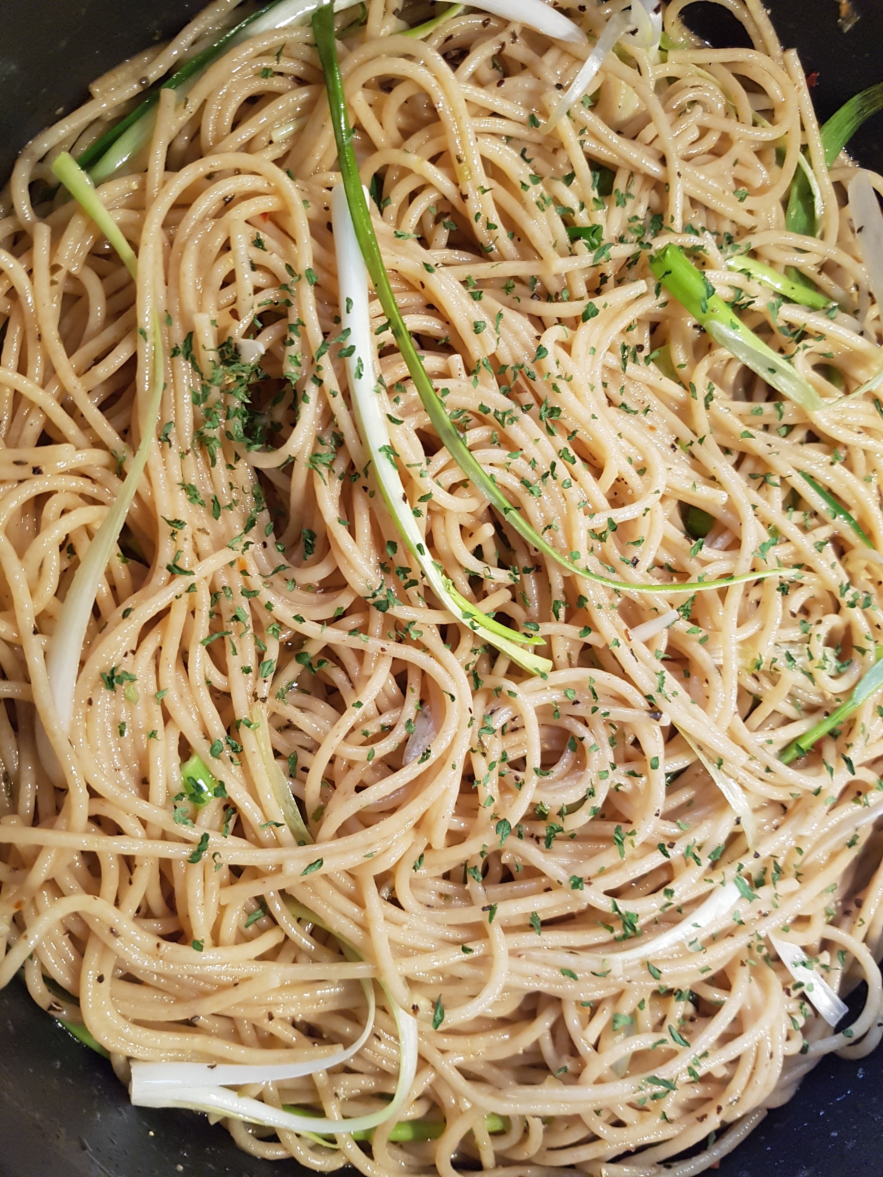 Scampi Pasta as a side