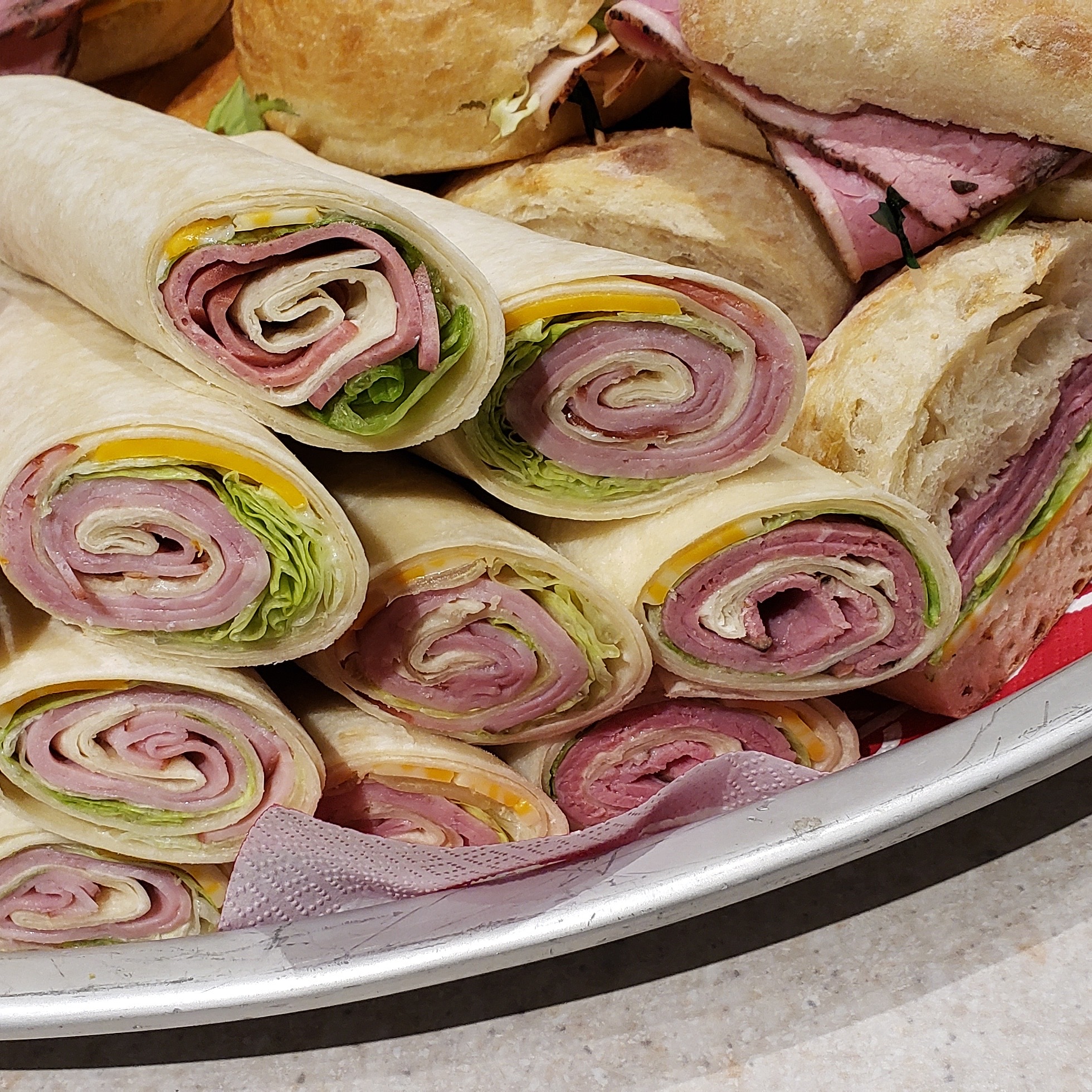 283 Mix Deil Wrap Platter