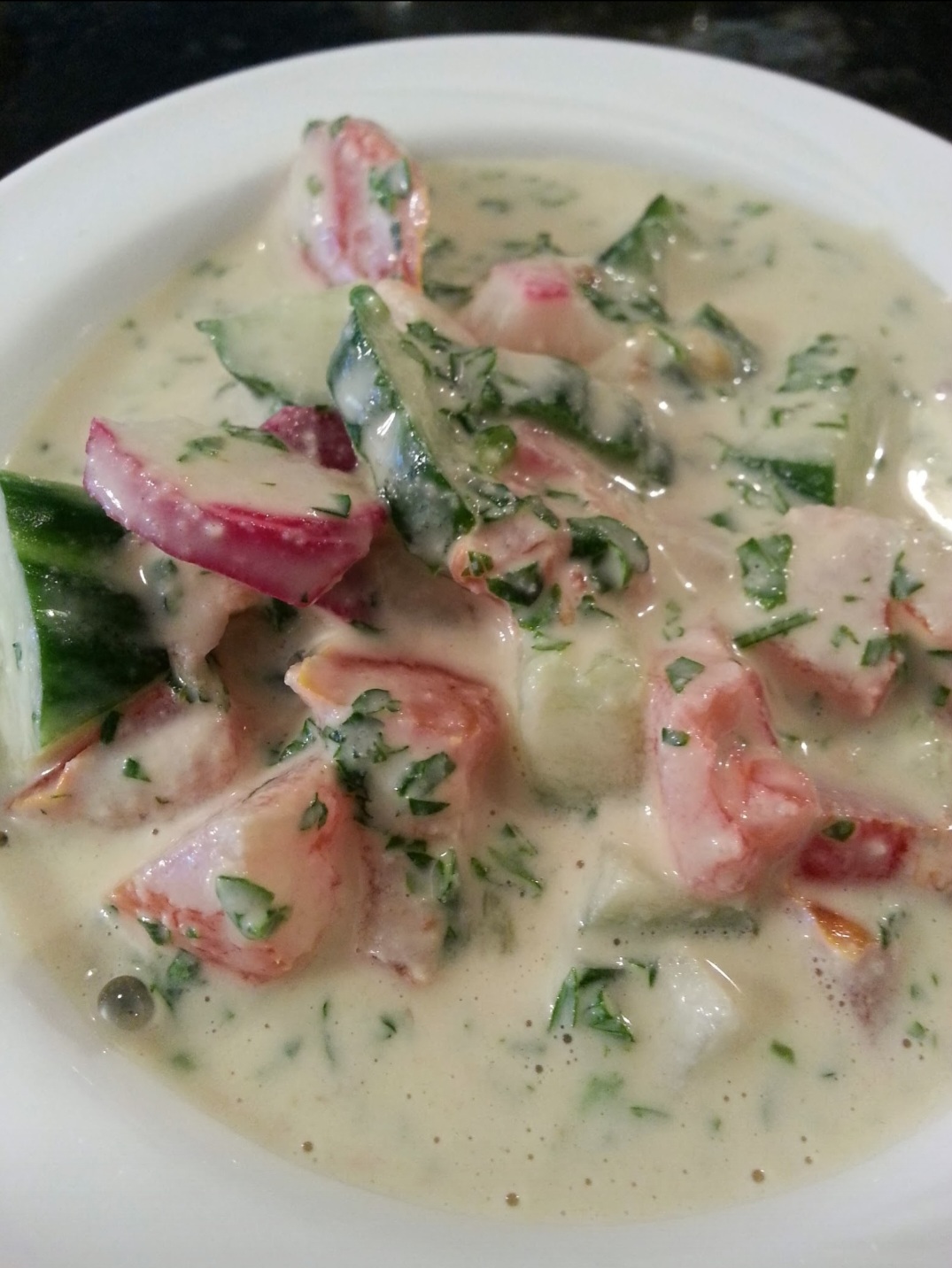 Tahini Salad for Chicken and Fish Dishes