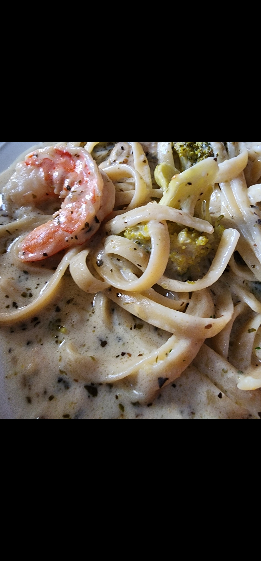 Shrimp Alfredo