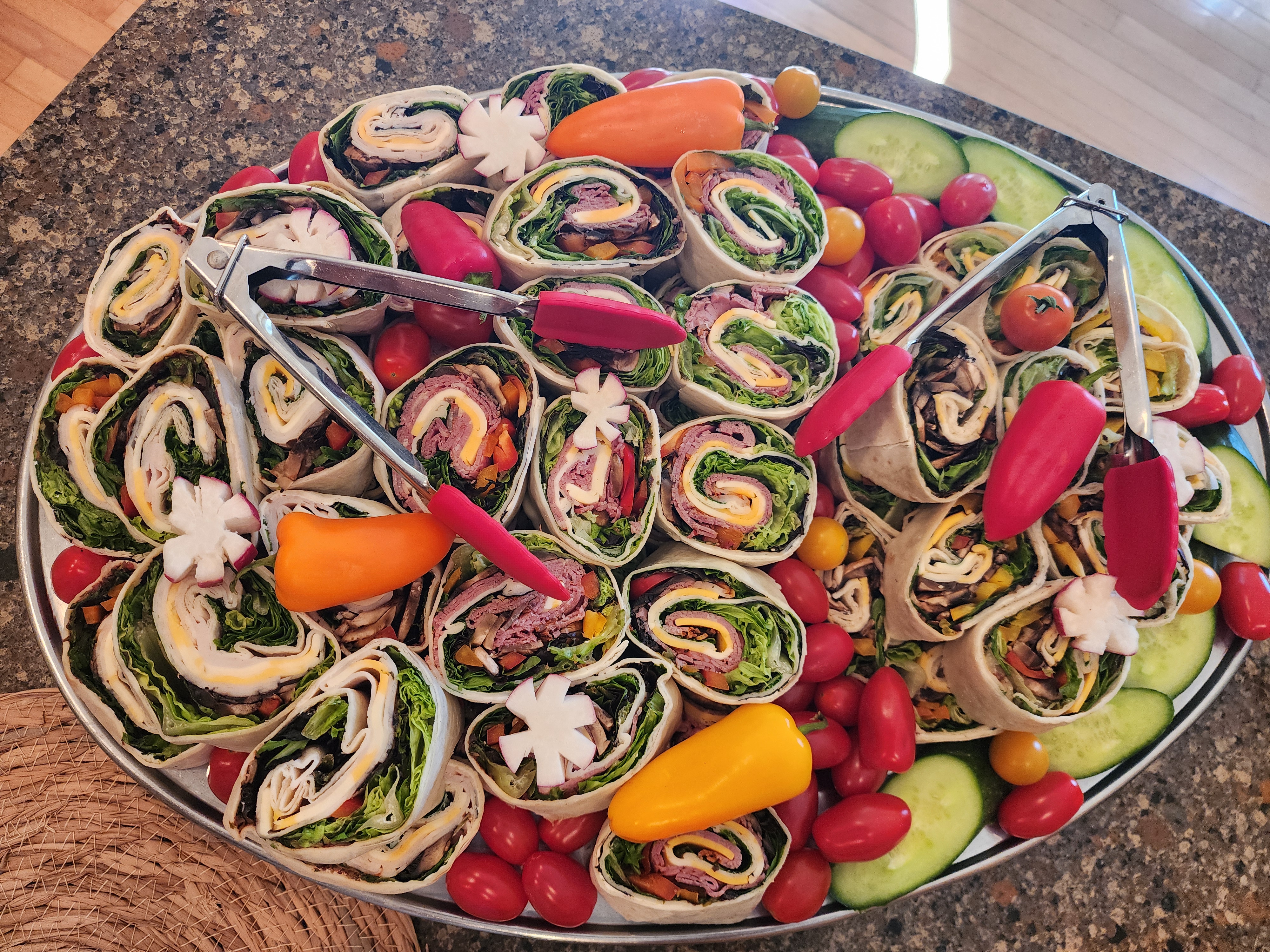 381 Pinwheel Platters