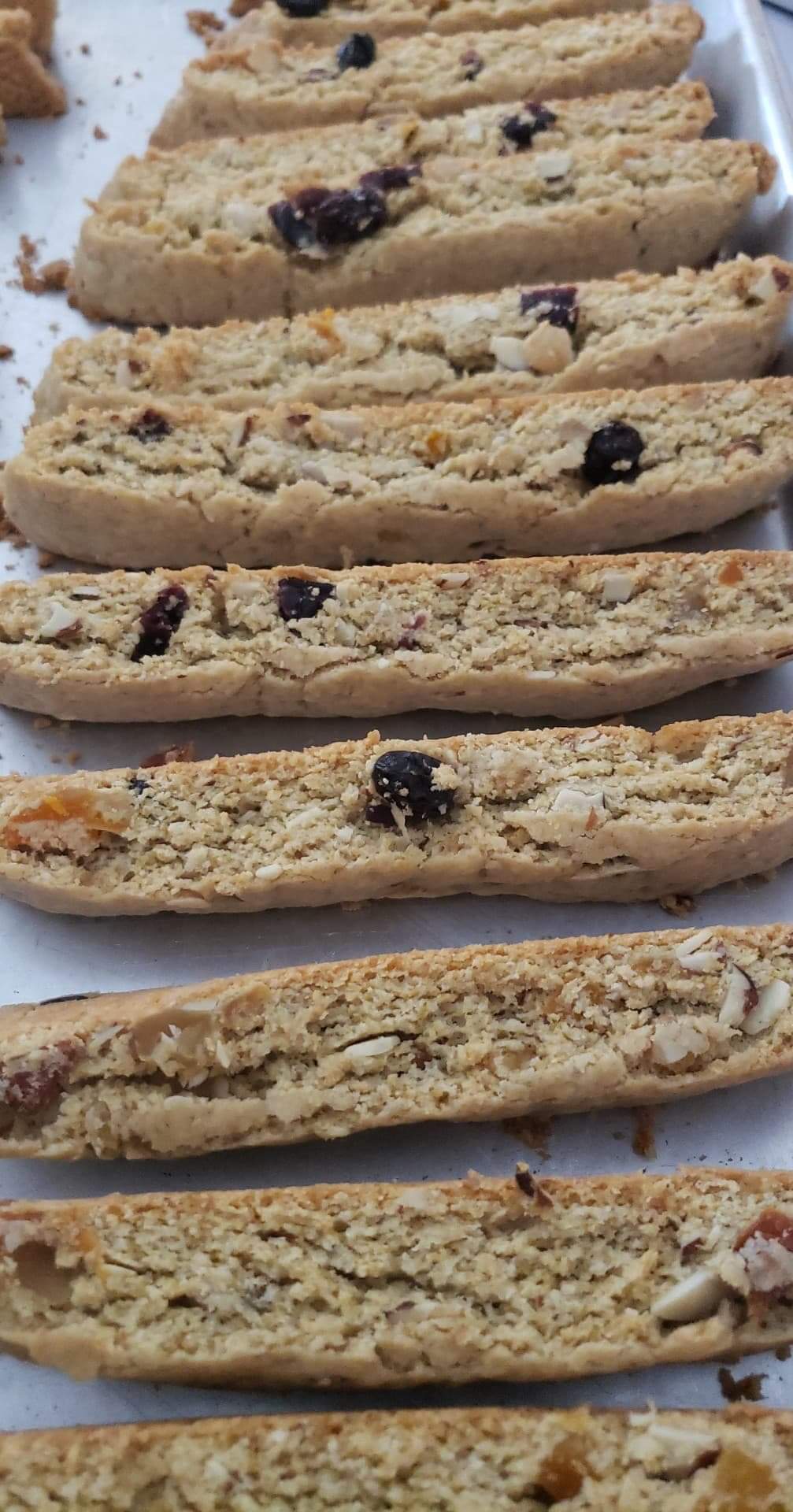 400 Fruit Filled Biscotti
