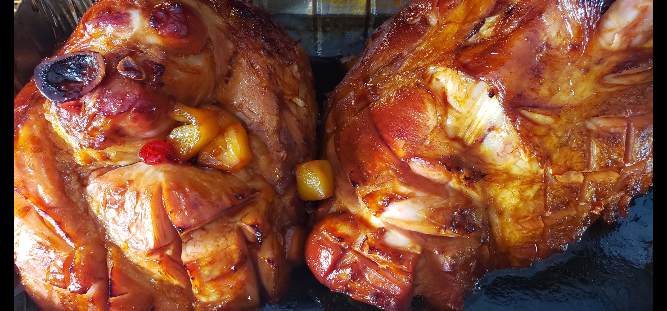 Molasses Baked Ham