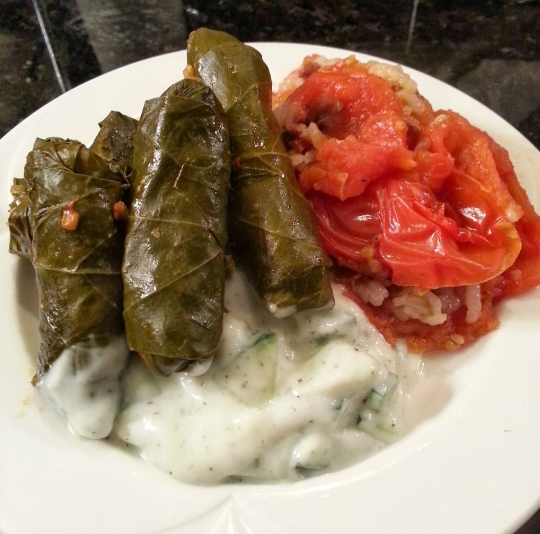 415 Grapeleaves and Stuffed Vegetables
