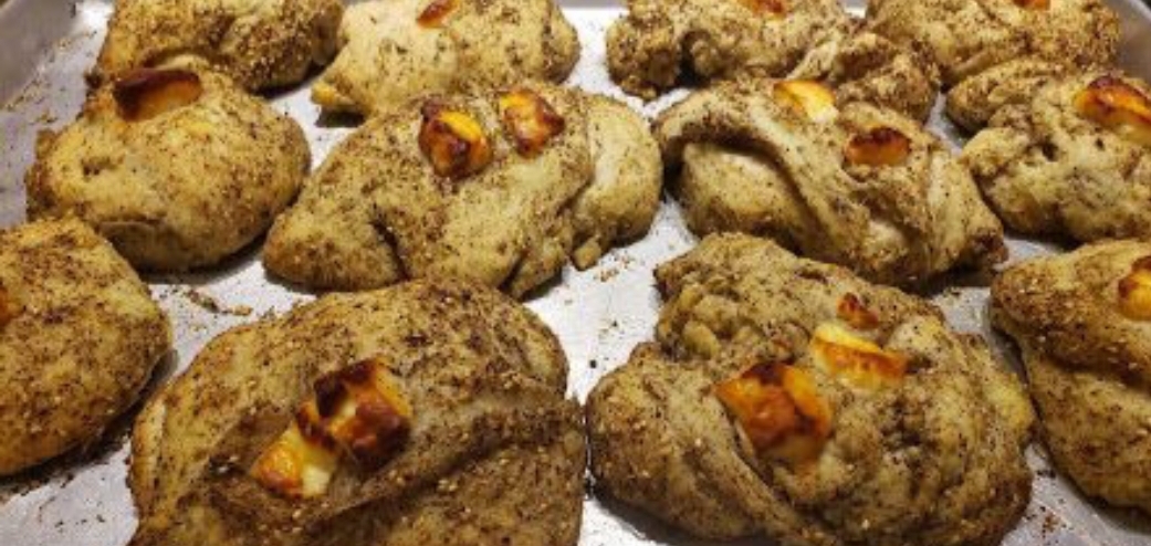 Cheese, Meat, Zataar pies