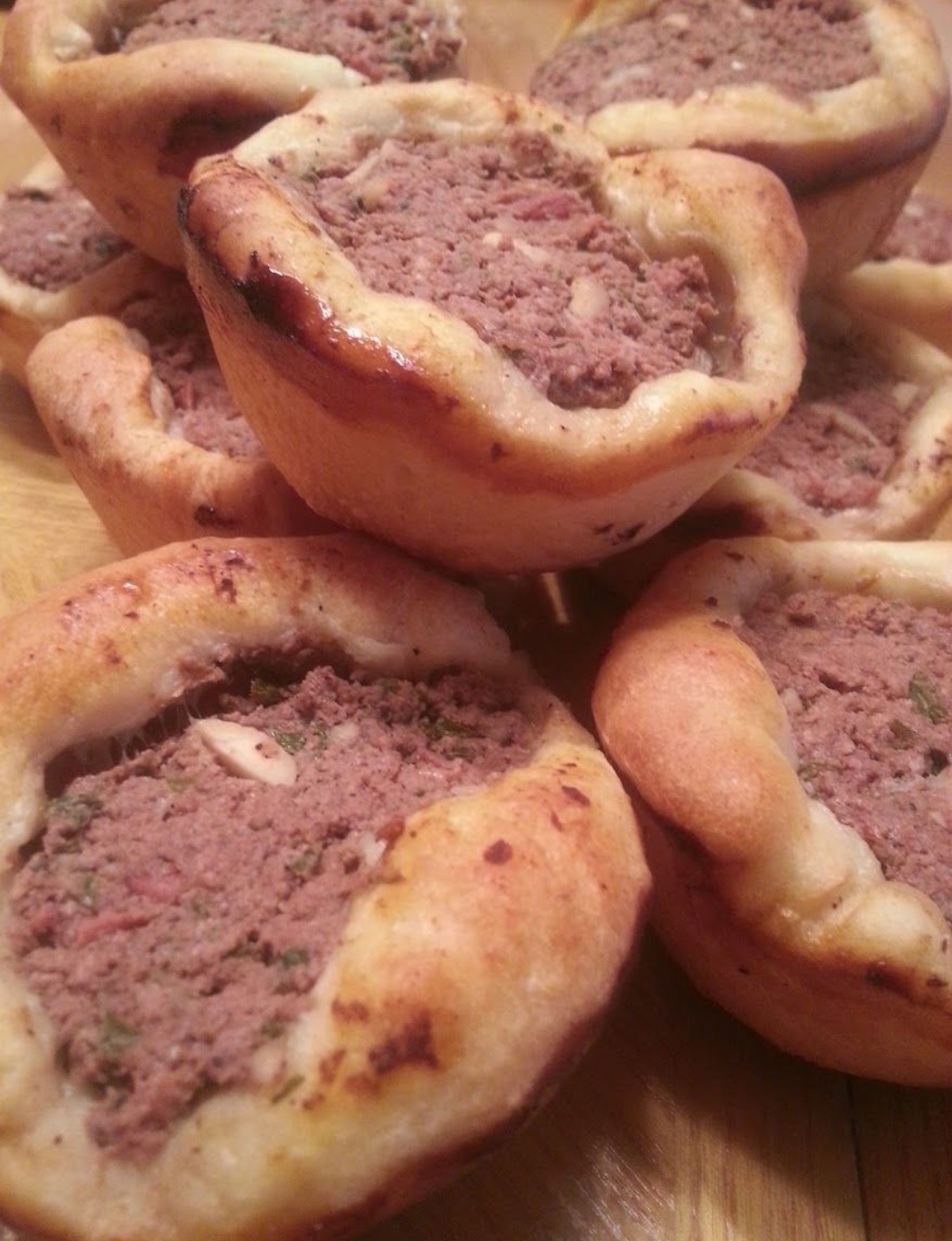 Cheese, Meat, Zataar pies