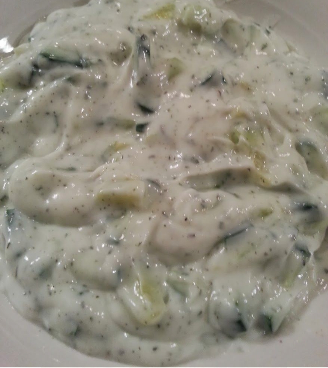 Cucumber Yogurt Salad with Mint