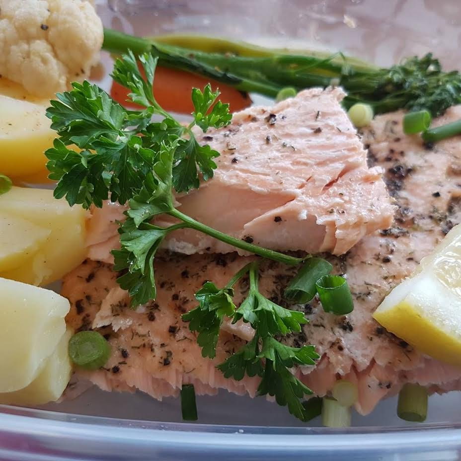 60 Baked Salmon Dinner