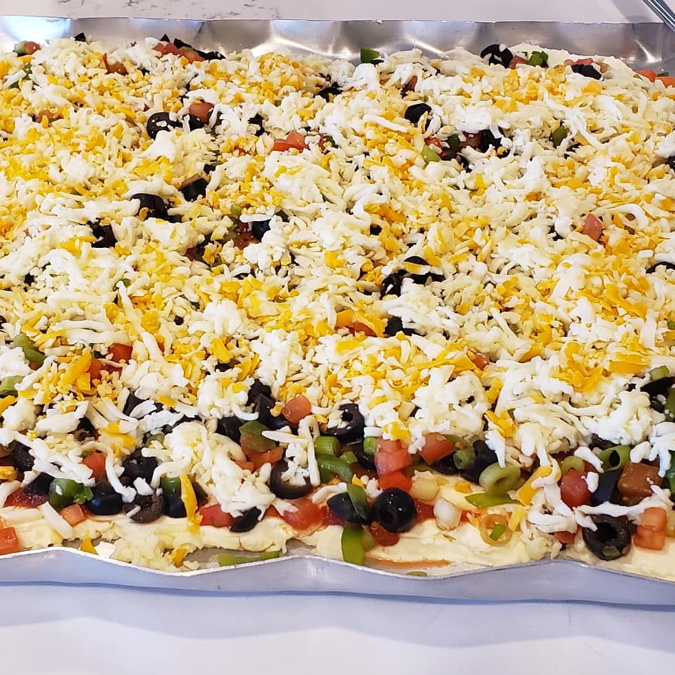 7 Layer Italian Seafood Dip