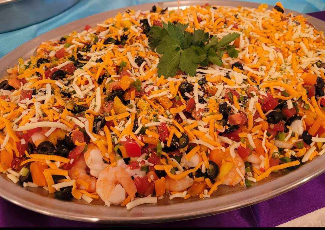 7 Layer Italian Seafood Dip