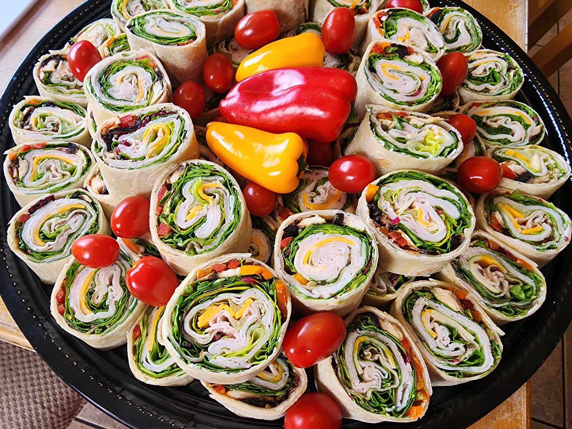 92 Small Pinwheel platter